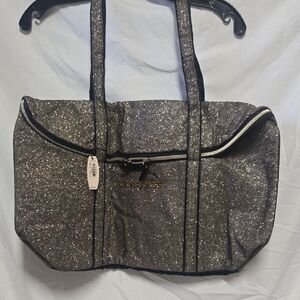 Victoria's Secret Sparkling Silver Tote